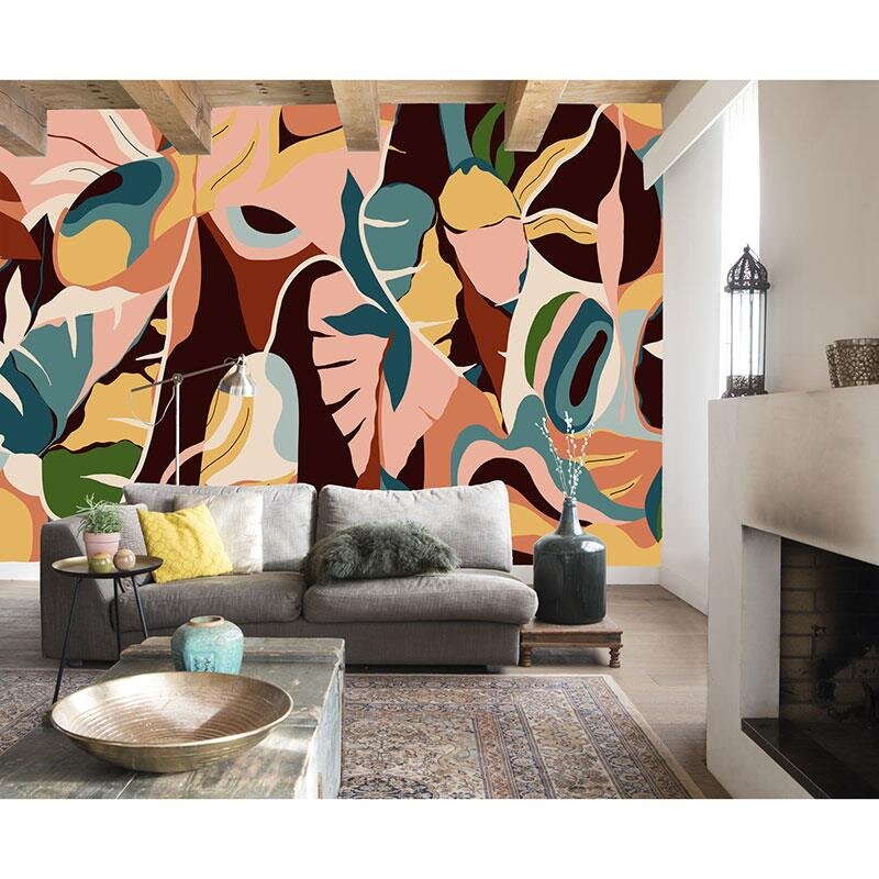 Digitaldruck-Tapete Bunt Rasch (688160)