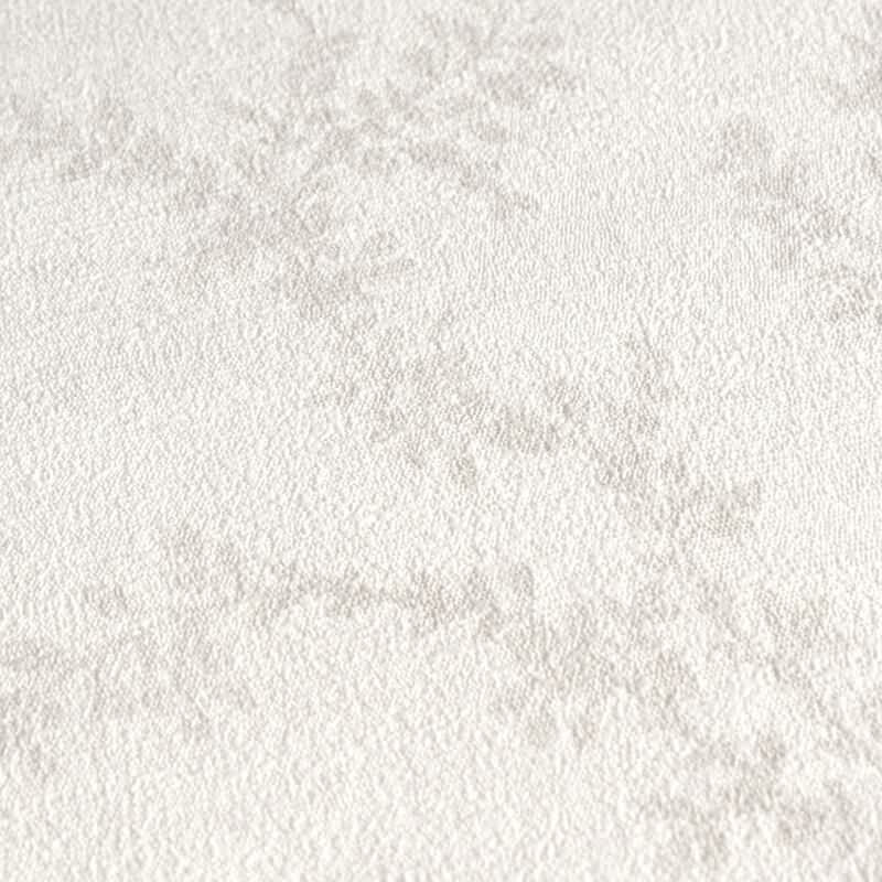 Florale Vliestapete Creme Beige - Dezentes Zweigmuster - Tapete elegant & modern (790902)