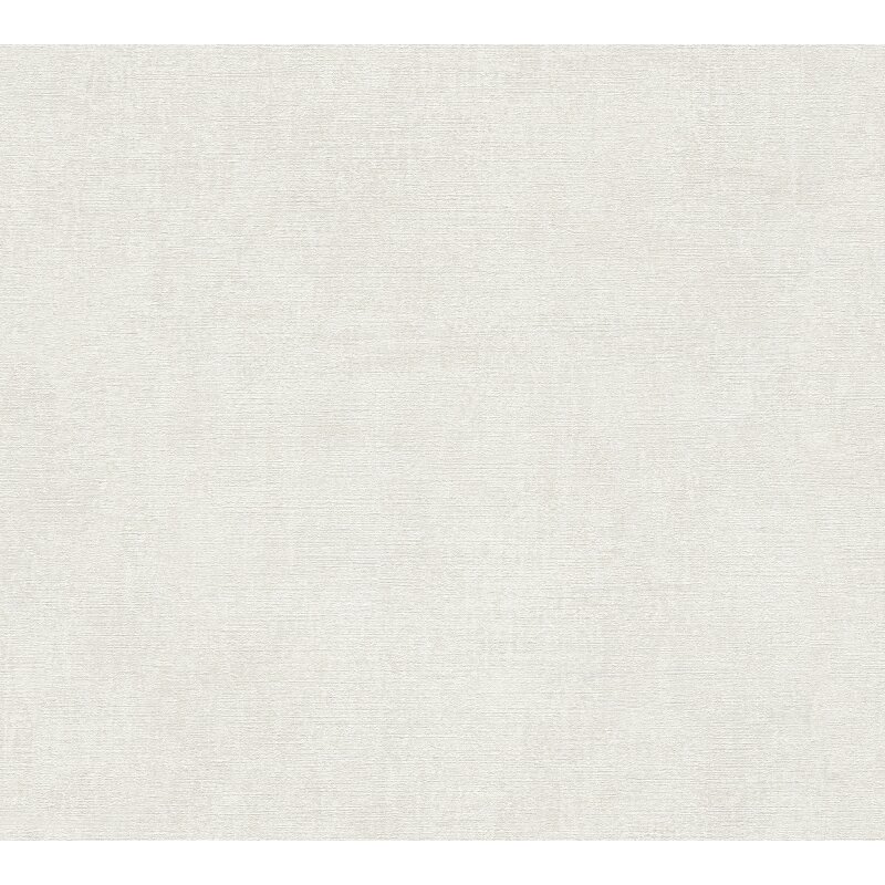 Unitapete Creme Grau - Einfarbige Vliestapete - Dezente Struktur modern & neutral (790911)