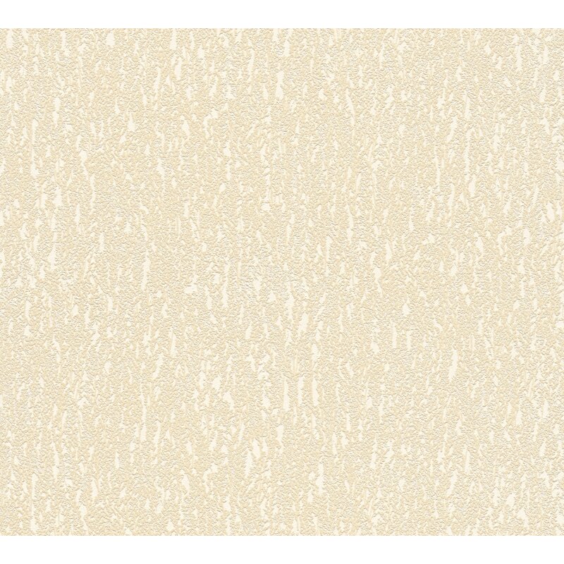 Strukturtapete in Putzoptik Beige Sand - Vliestapete mit leichter Glanzstruktur (790953)