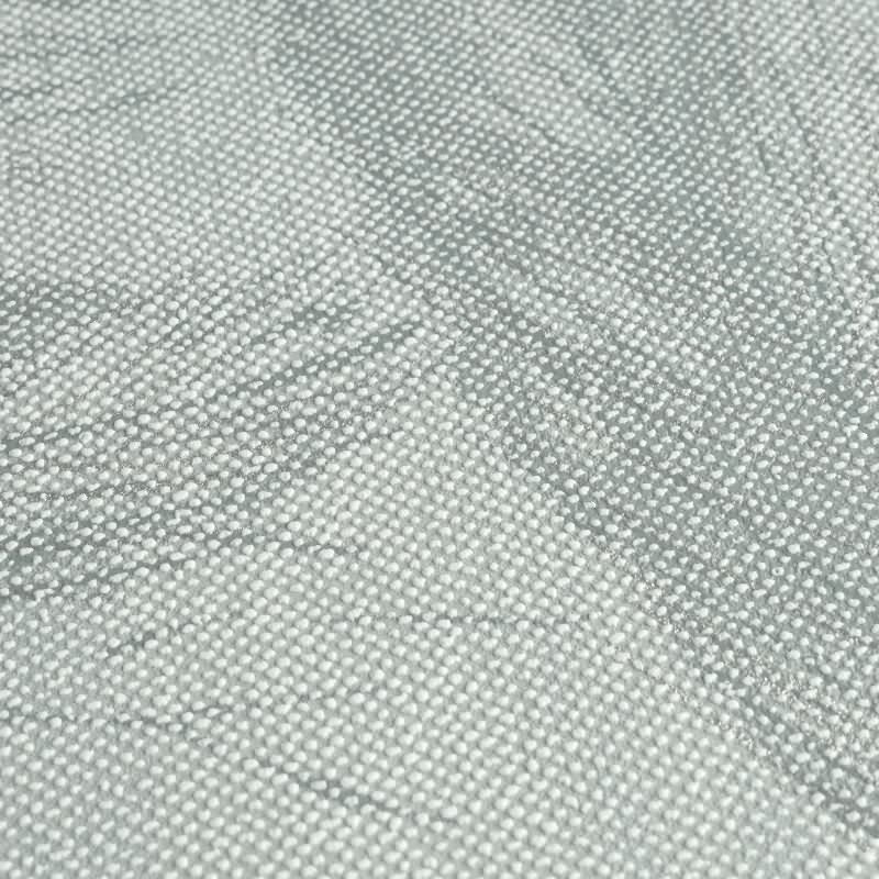 Palmblatt-Tapete Türkis Grün - Vliestapete mit Blattstruktur Leinenoptik (790965)