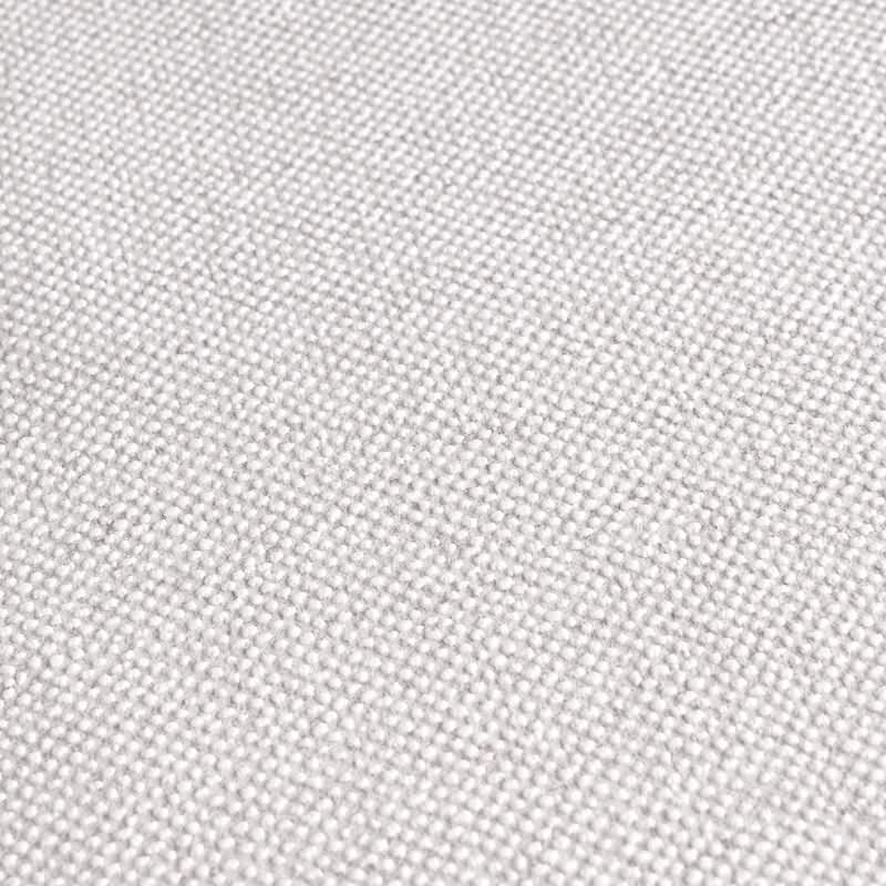 Unitapete in Leinenoptik Hellgrau - Vliestapete einfarbig modern strukturiert (790971)