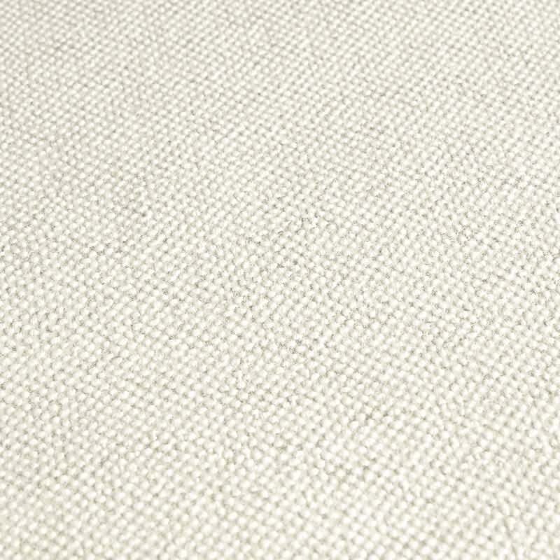 Unitapete in Leinenoptik Creme - Vliestapete einfarbig strukturiert hell (790973)
