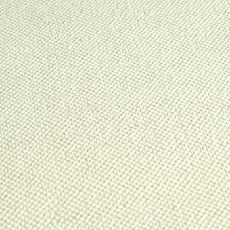 Unitapete in Leinenoptik Hellbeige - Vliestapete einfarbig strukturiert modern (790976)