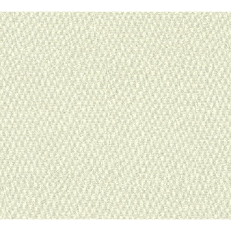 Unitapete in Leinenoptik Hellbeige - Vliestapete einfarbig strukturiert modern (790976)