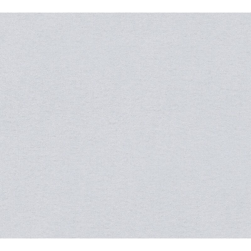 Unitapete in Leinenoptik Hellblau - Vliestapete strukturiert modern dezent (790979)