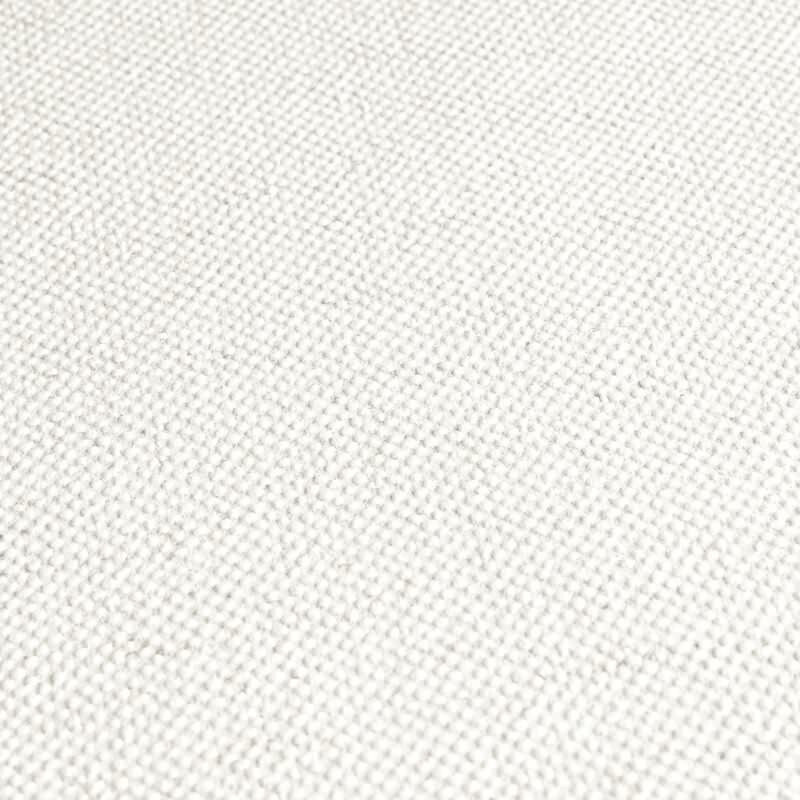 Unitapete in Leinenoptik Weißgrau - Vliestapete modern & dezent strukturiert (790981)