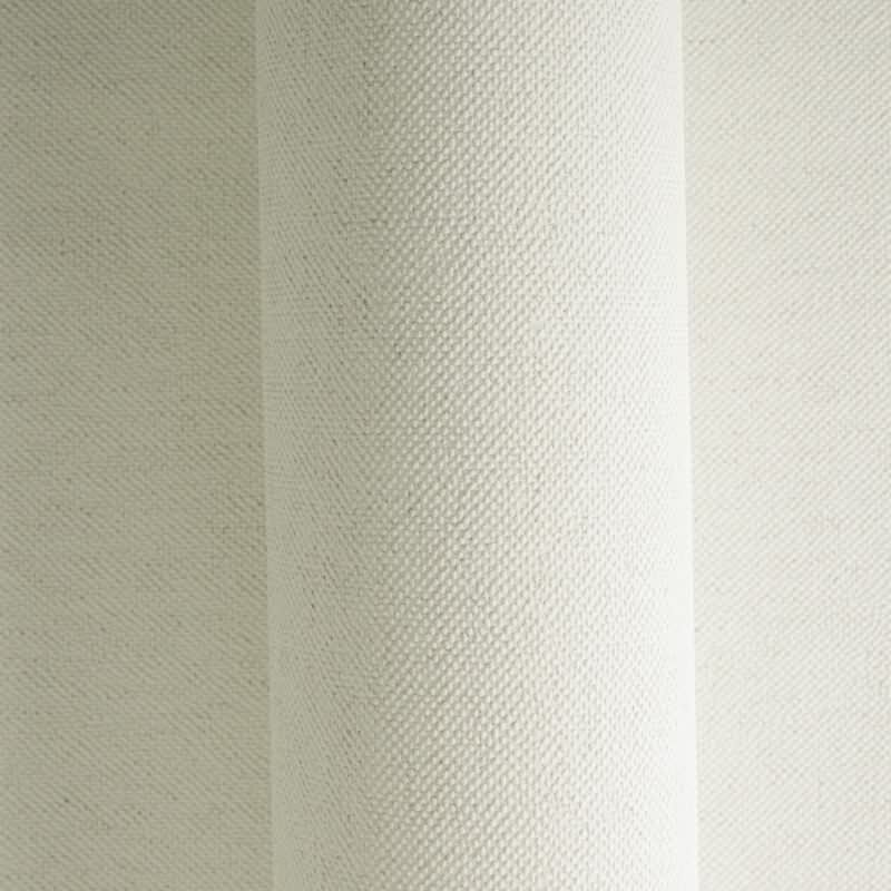 Unitapete in Leinenoptik Naturweiß - Vliestapete mit natürlicher Struktur (790982)