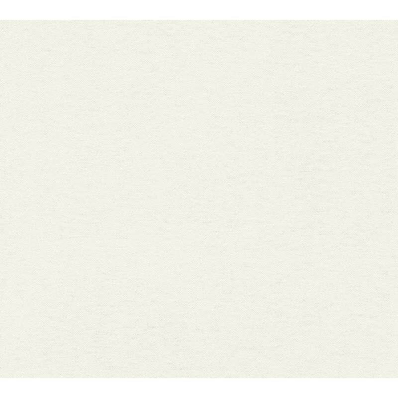 Unitapete in Leinenoptik Naturweiß - Vliestapete mit natürlicher Struktur (790982)