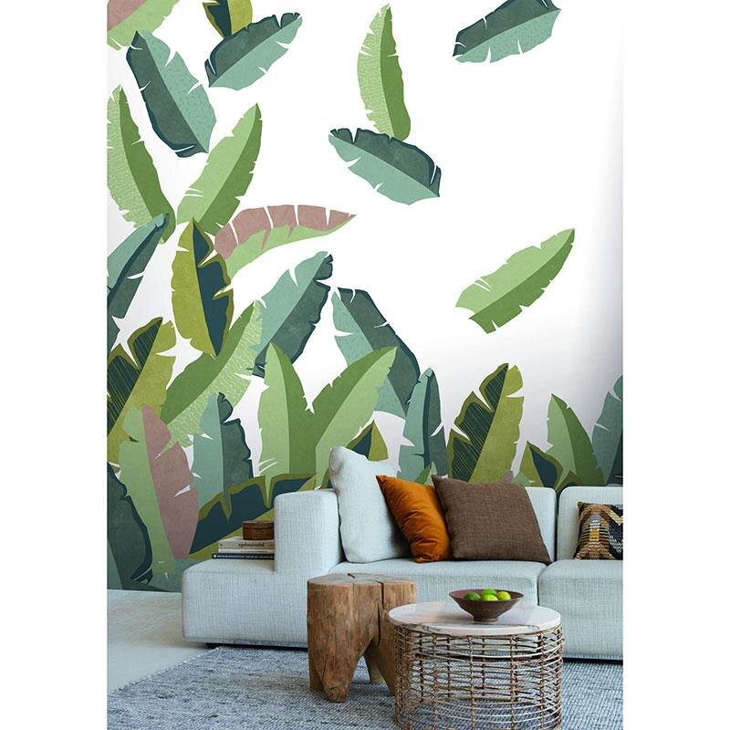 Digitaldruck-Tapete Grün, Weiß Rasch (688115)