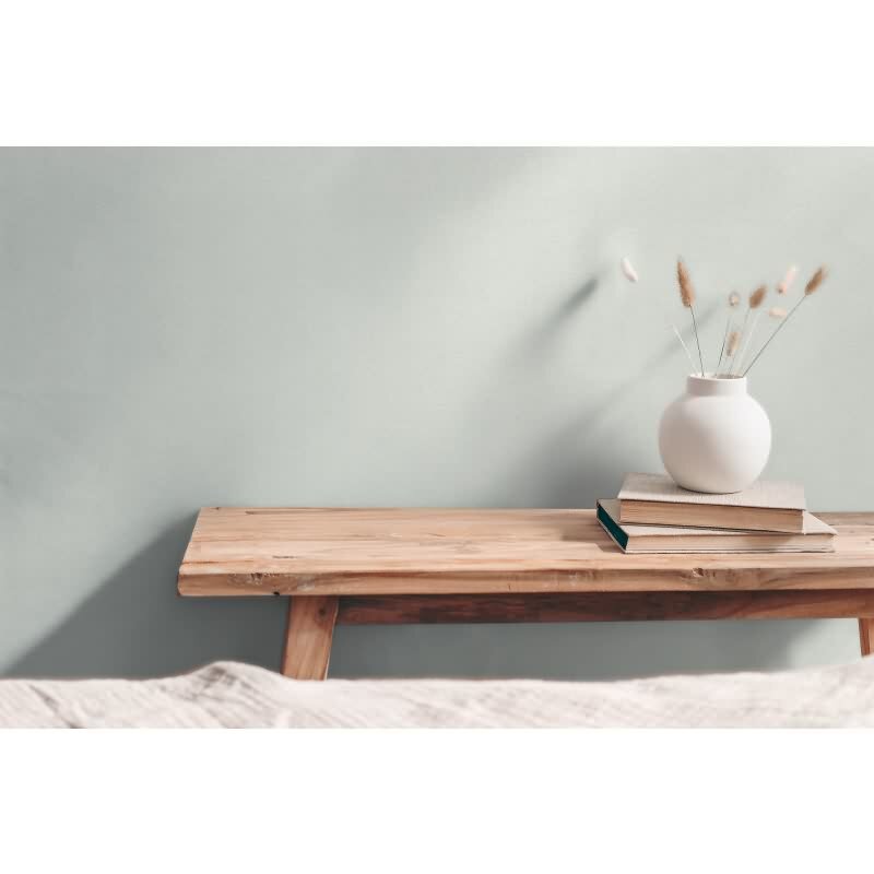 Unitapete in Leinenoptik Eisgrau - strukturierte Vliestapete in kühlem Hellgrau (790991)