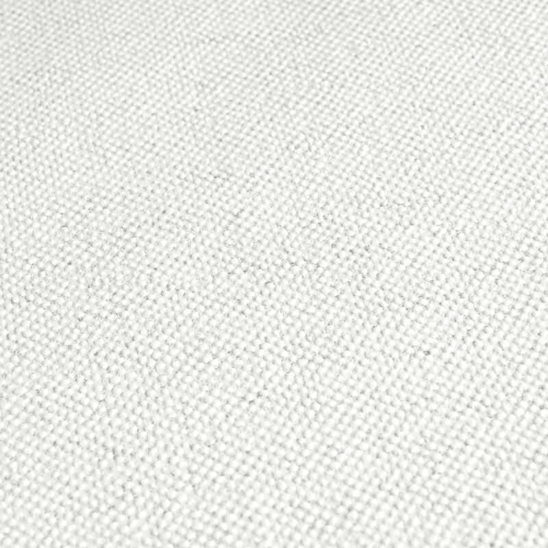 Unitapete in Leinenoptik Eisgrau - strukturierte Vliestapete in kühlem Hellgrau (790991)