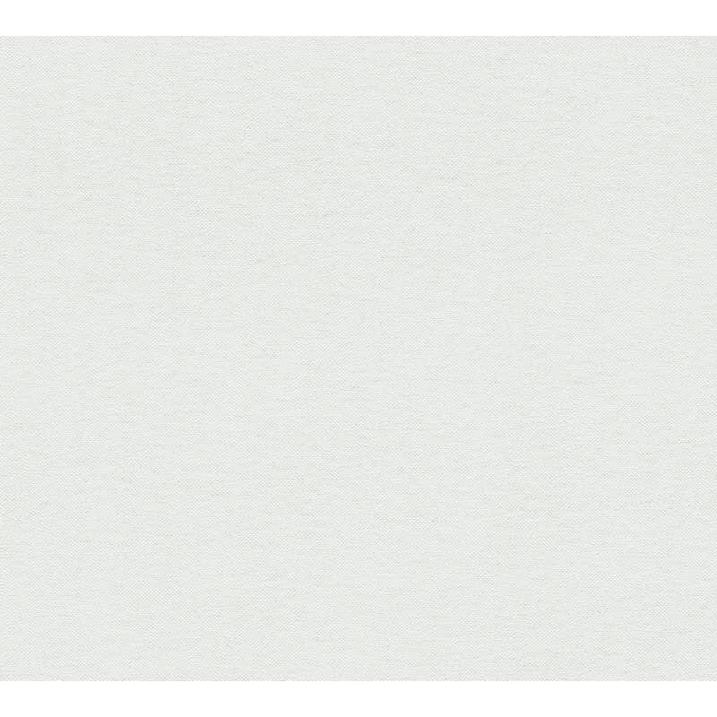 Unitapete in Leinenoptik Eisgrau - strukturierte Vliestapete in kühlem Hellgrau (790991)