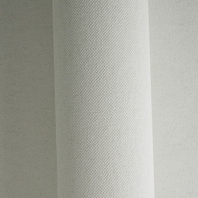 Unitapete in Leinenoptik Naturweiß - helle Vliestapete mit warmer Struktur (790992)