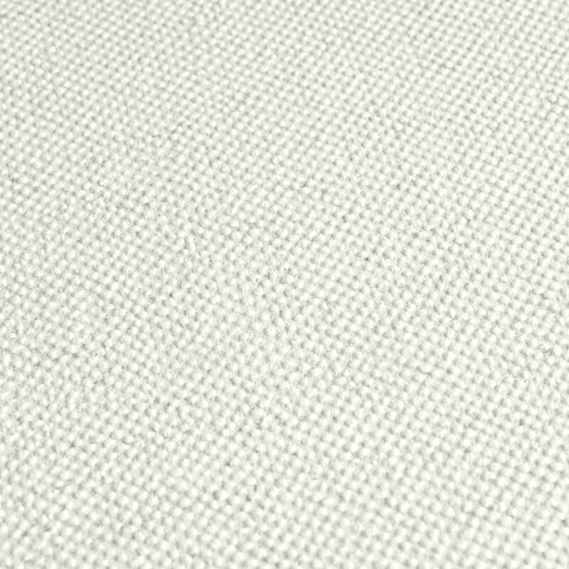 Unitapete in Leinenoptik Naturweiß - helle Vliestapete mit warmer Struktur (790992)