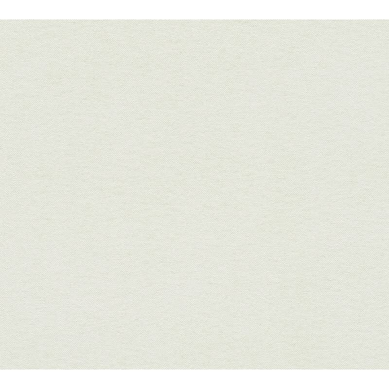 Unitapete in Leinenoptik Naturweiß - helle Vliestapete mit warmer Struktur (790992)