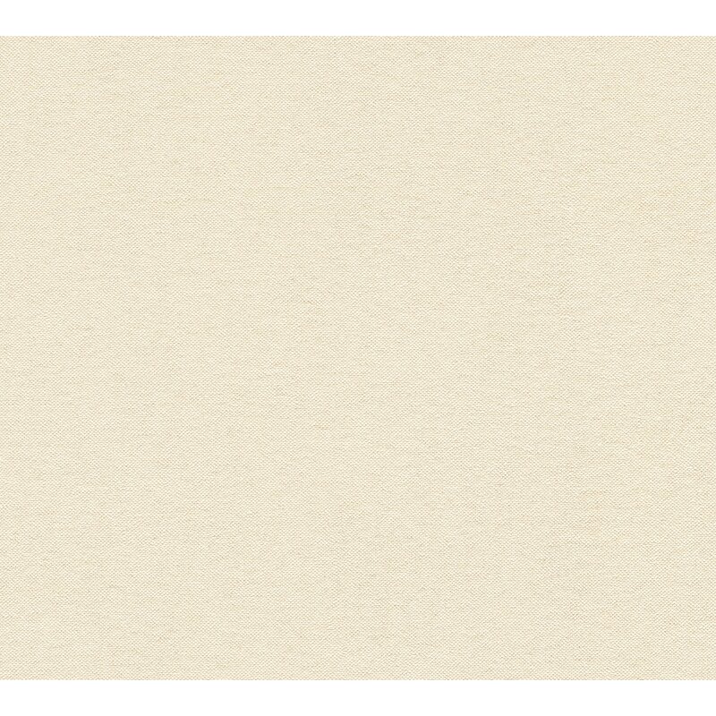 Unitapete in Leinenoptik Sandbeige - warme Vliestapete mit natürlicher Struktur (790993)