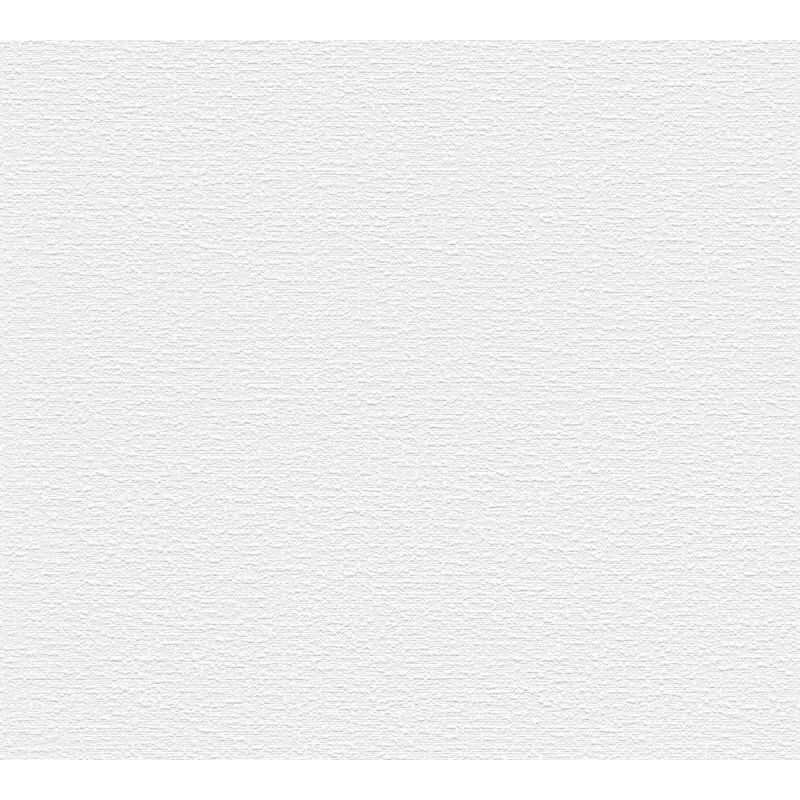 Uni Tapete mit feiner Struktur Weiß - Vlies Tapete einfarbig - Struktur Tapete modern (272355)
