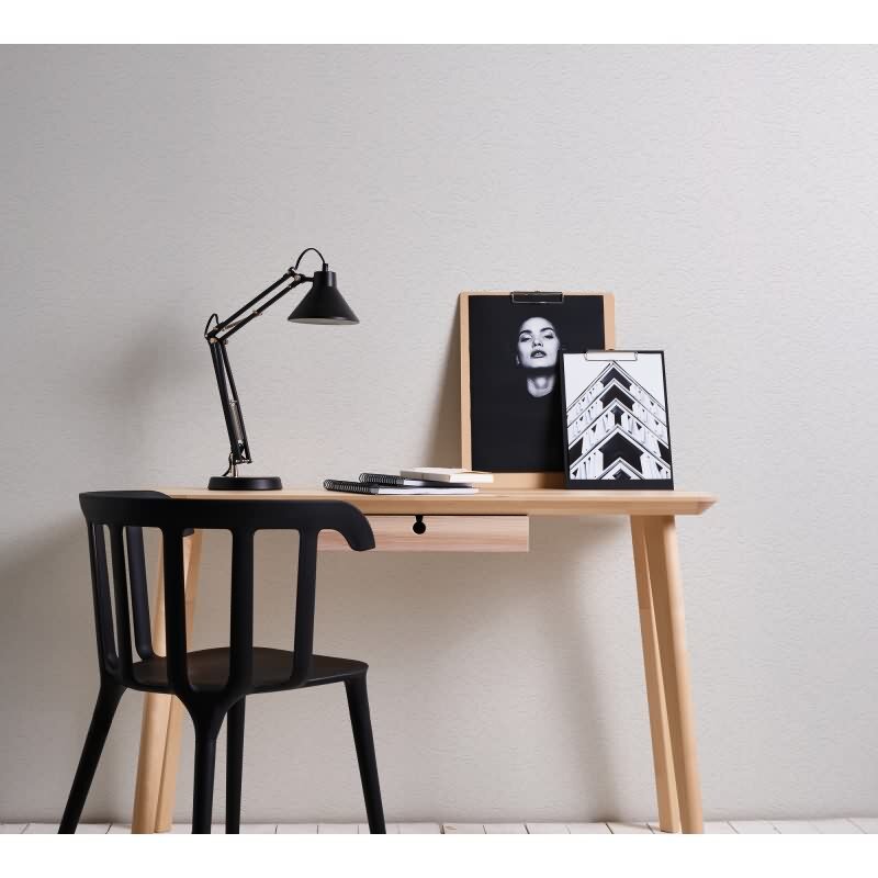 Unitapete mit Putz Struktur Weiß - Vlies Tapete in Putz-Optik - Struktur Tapete modern (272812)