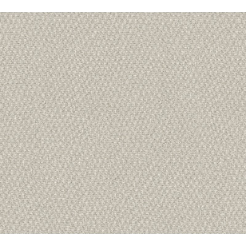 Uni Tapete mit feiner Webstruktur Beige Sand - Einfarbige Struktur Tapete - Vliestapete (373302)