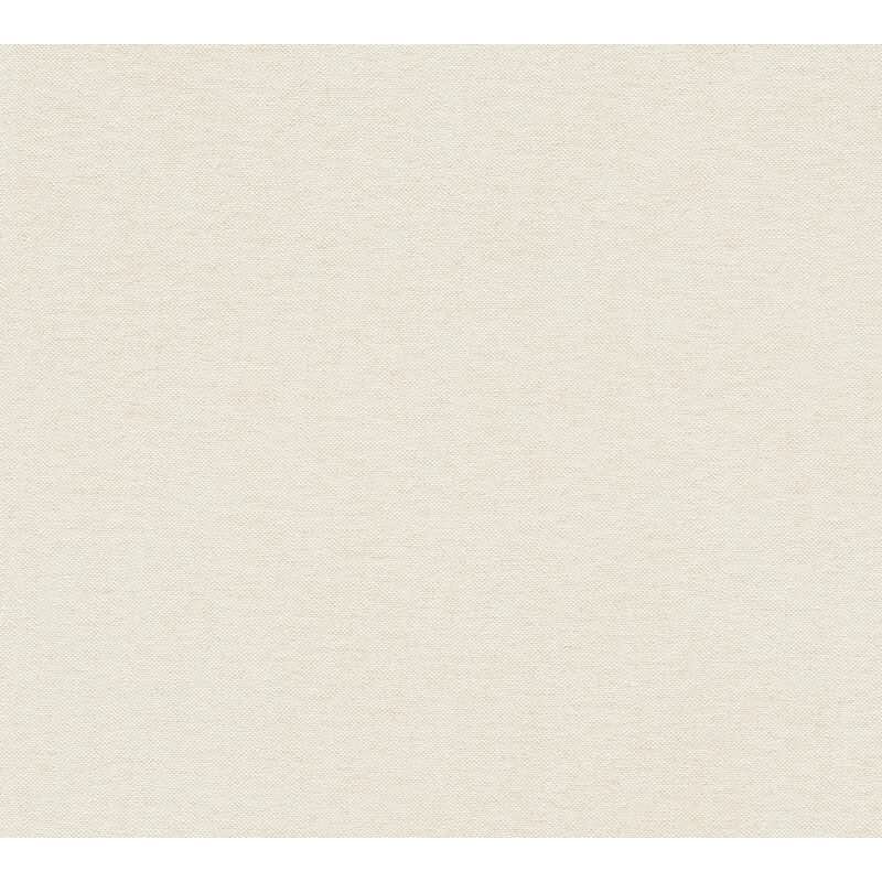 Unitapete mit feiner Webstruktur Beige - Einfarbige Struktur Tapete - Vliestapete (373306)