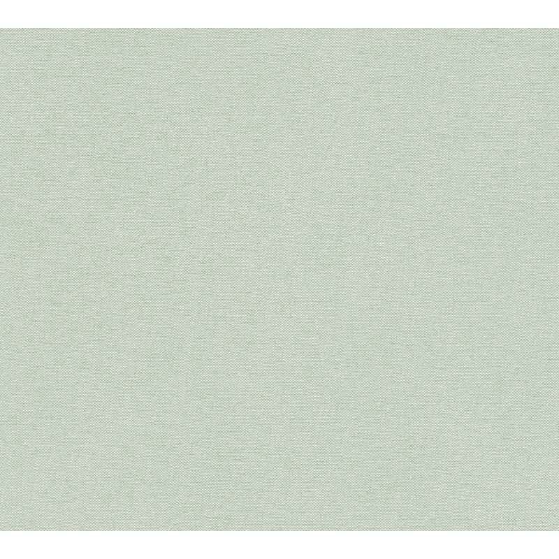 Uni Tapete mit feiner Webstruktur Mintgrün - Einfarbige Strukturtapete - Vlies Tapete (373307)