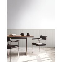 Sockeltapete in Holzoptik Hellblau Grau - Wandpaneel mit...