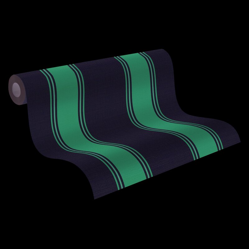 Vliestapete mit roten Streifen auf hellem Hintergrund (399831)