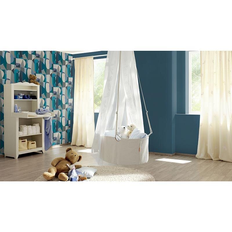 Tapete Blau Rasch Vliestapete (688016)