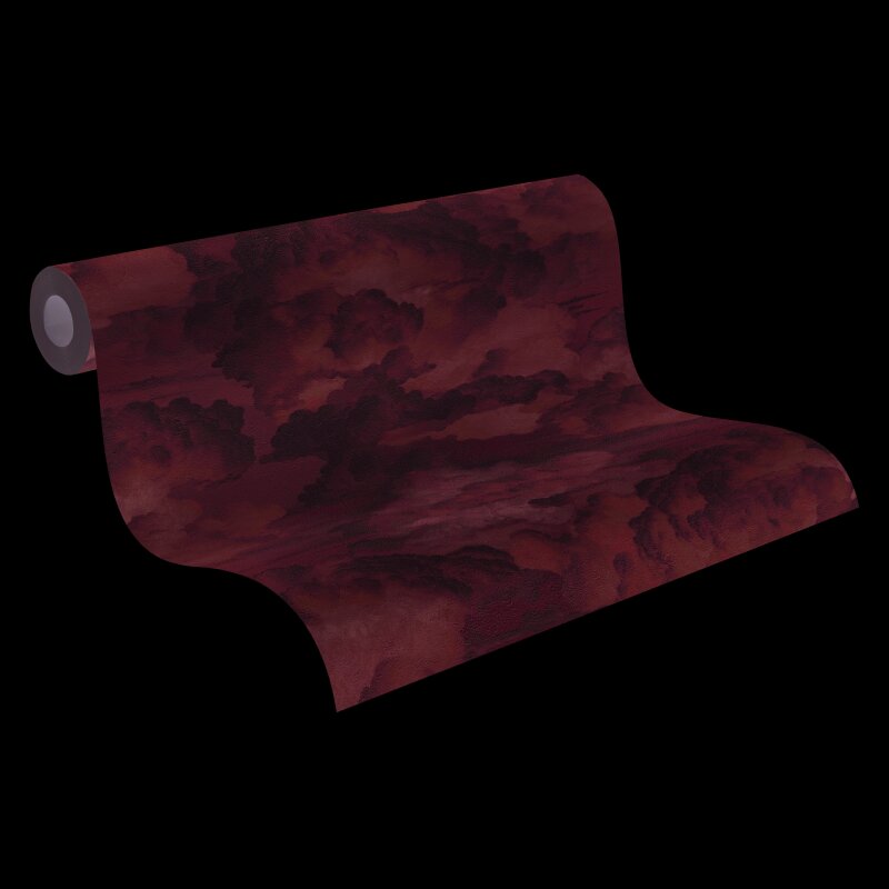 Vliestapete mit Wolkenmotiv in Blau-Weiß (399853)