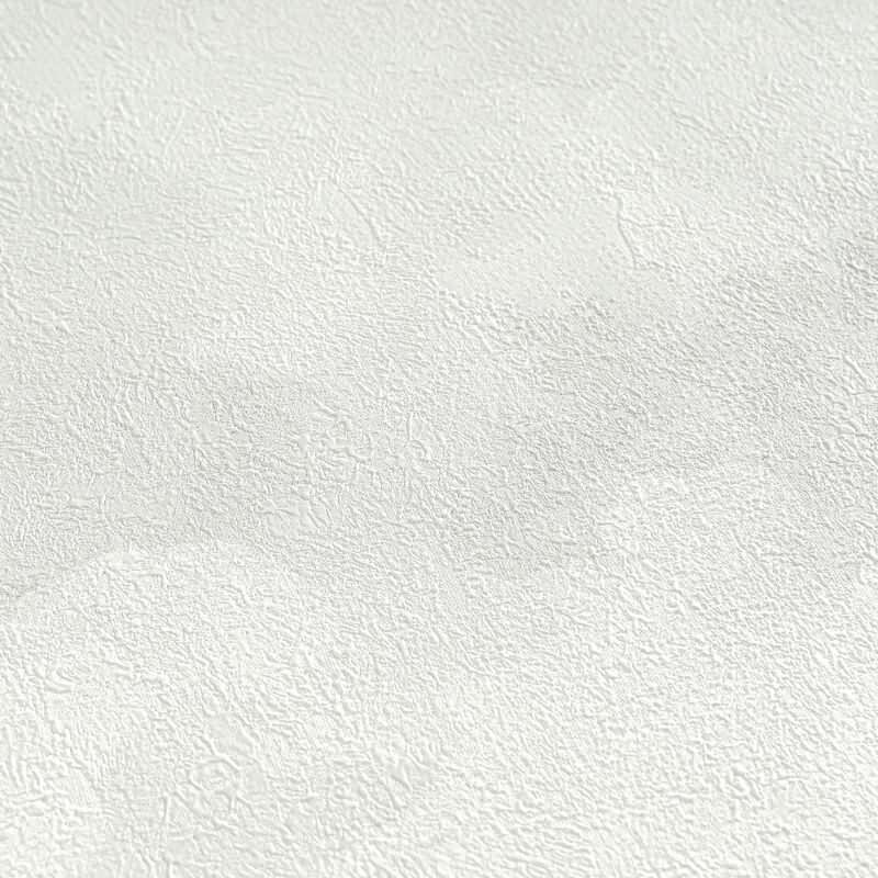 Vliestapete mit Wolkenmotiv in Hellgrau auf weißem Hintergrund (399855)