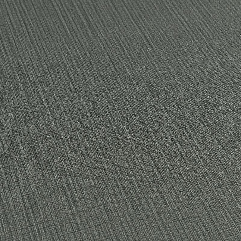 Vliestapete in Dunkelgrau mit feiner Struktur (399861)