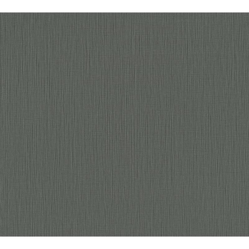 Vliestapete in Dunkelgrau mit feiner Struktur (399861)