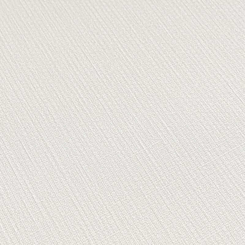 Vliestapete in Hellgrau mit feiner Struktur (399862)