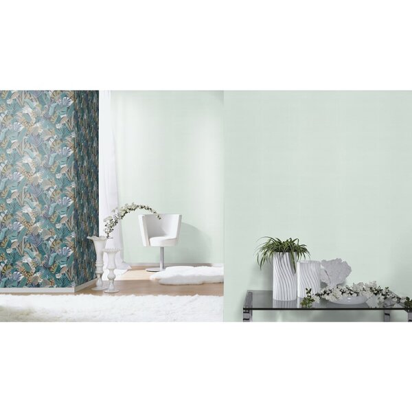 Tapete Blau Rasch Vliestapete (688009)