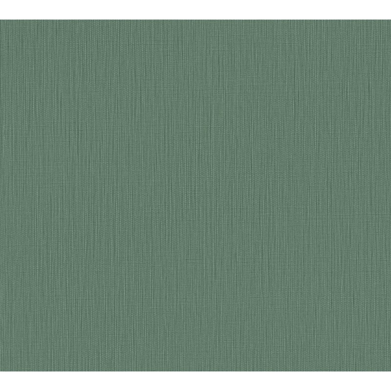 Vliestapete in Grün mit vertikaler Struktur (399864)