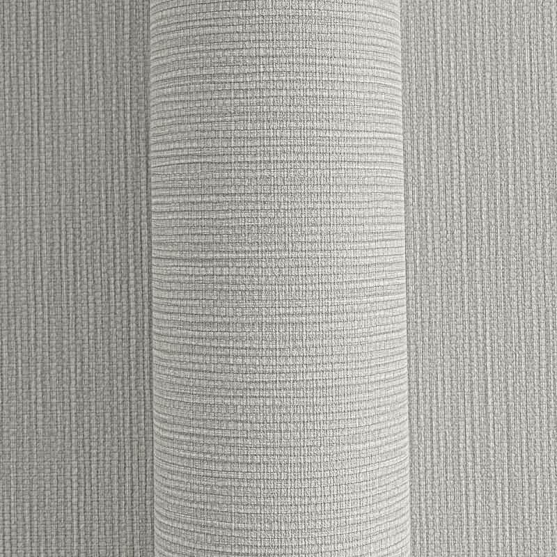 Vliestapete in Hellgrau mit vertikaler Struktur (399865)