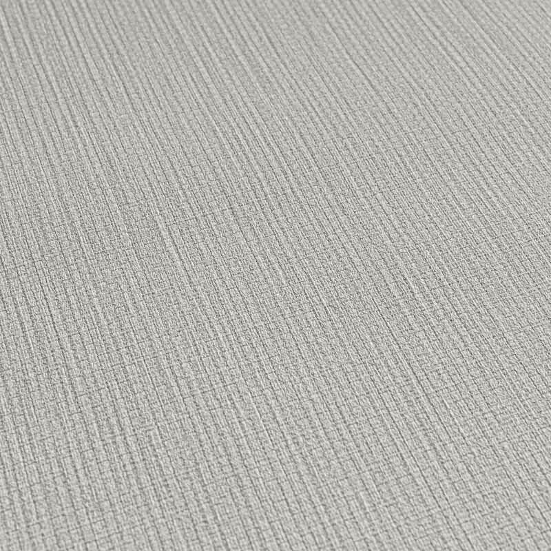 Vliestapete in Hellgrau mit vertikaler Struktur (399865)