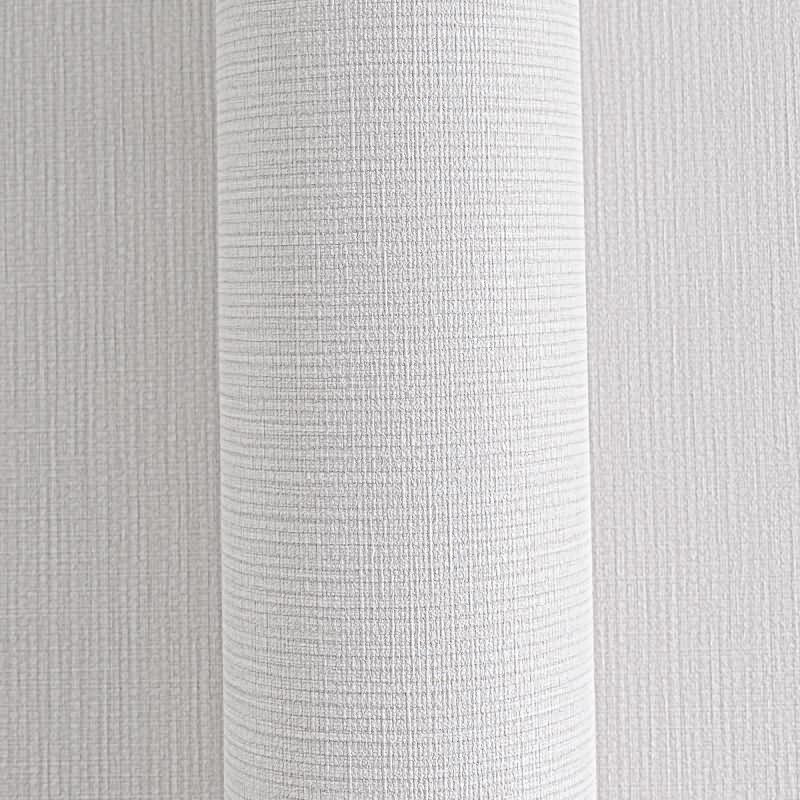 Vliestapete in Hellgrau mit feiner Textiloptik (399866)