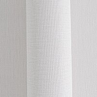 Vliestapete in Hellgrau mit feiner Textiloptik (399866)