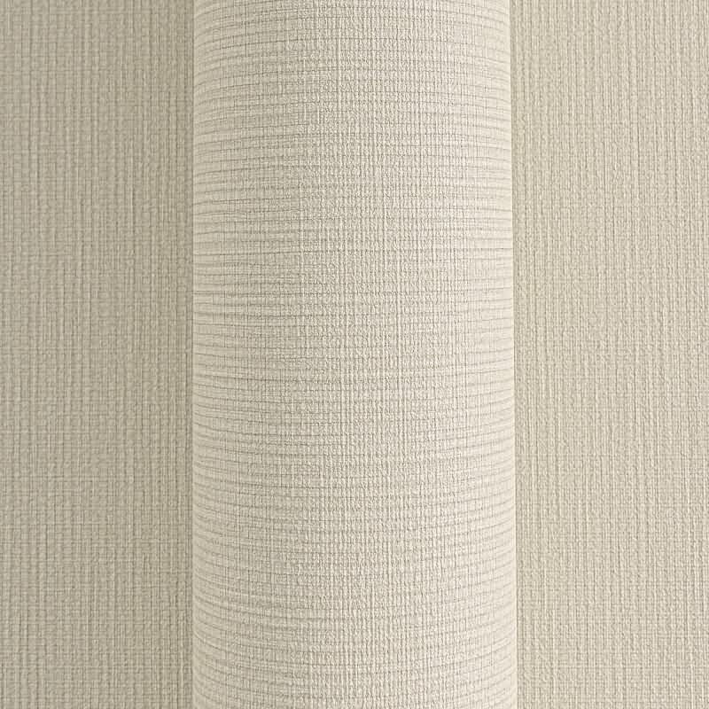 Vliestapete in Beige mit feiner Textiloptik (399867)