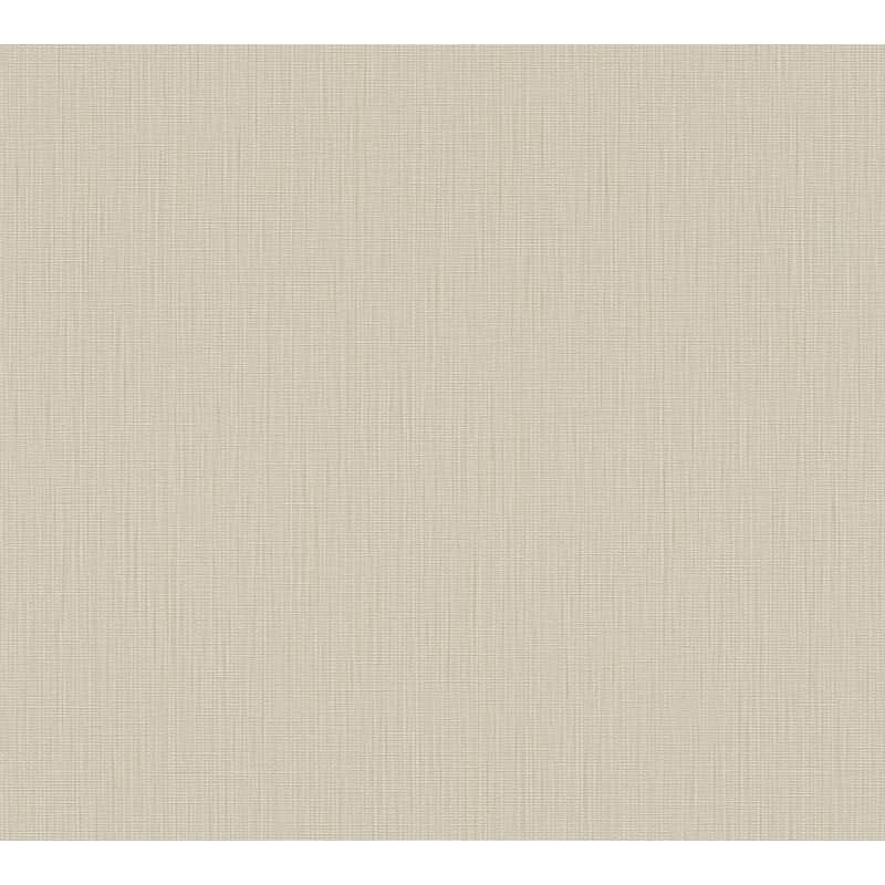 Vliestapete in Beige mit feiner Textiloptik (399867)