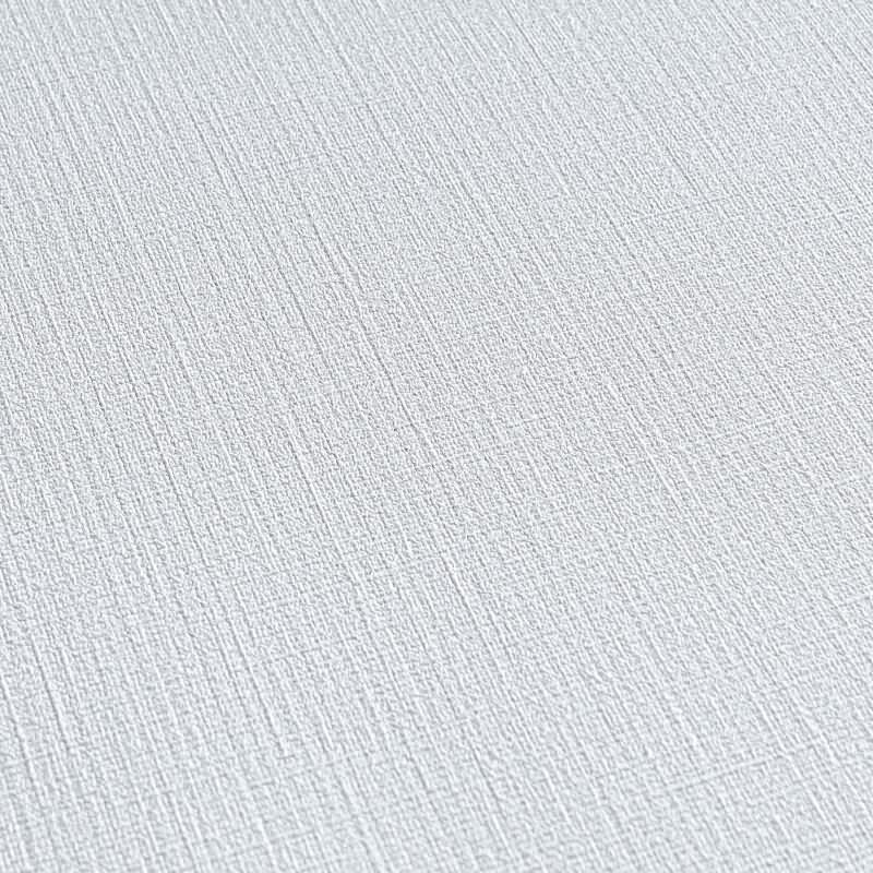 Vliestapete in Hellblau mit feiner Textiloptik (399868)