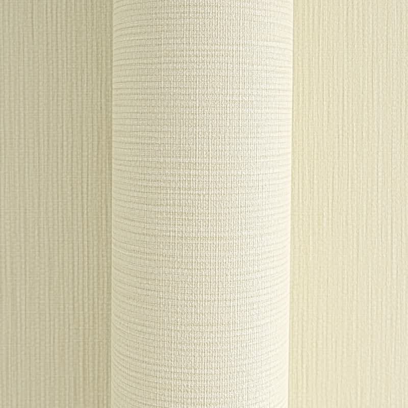 Vliestapete in Creme mit feiner Textiloptik (399871)