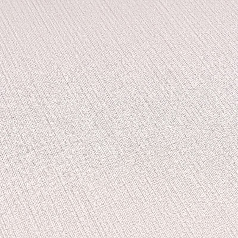 Vliestapete in Rosé mit feiner Textiloptik (399872)