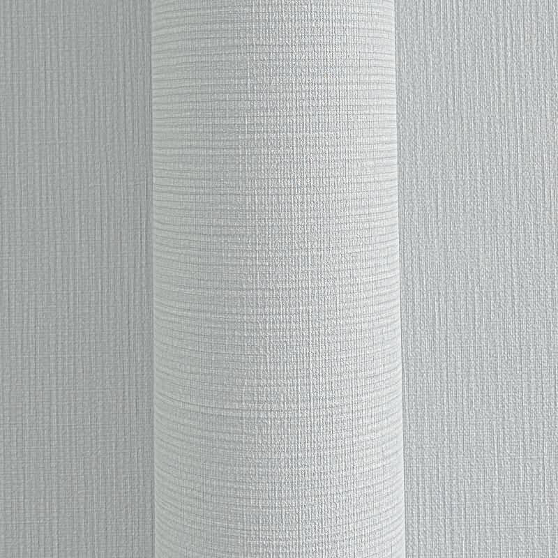 Vliestapete in Hellblau-Grau mit feiner Textiloptik (399873)