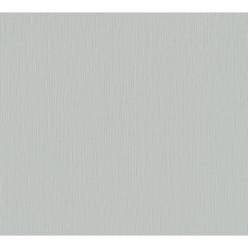 Vliestapete in Hellblau-Grau mit feiner Textiloptik (399873)