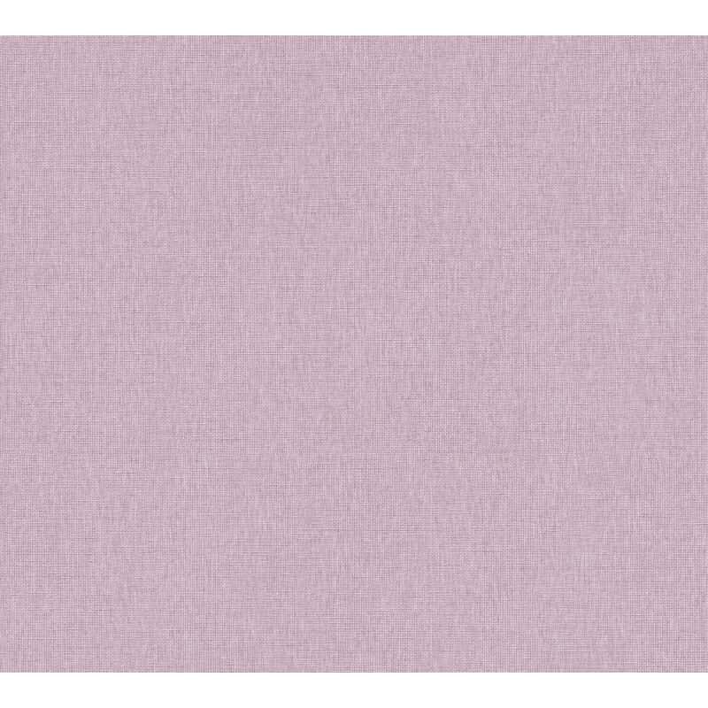Vliestapete in Flieder mit feiner Textiloptik (399882)