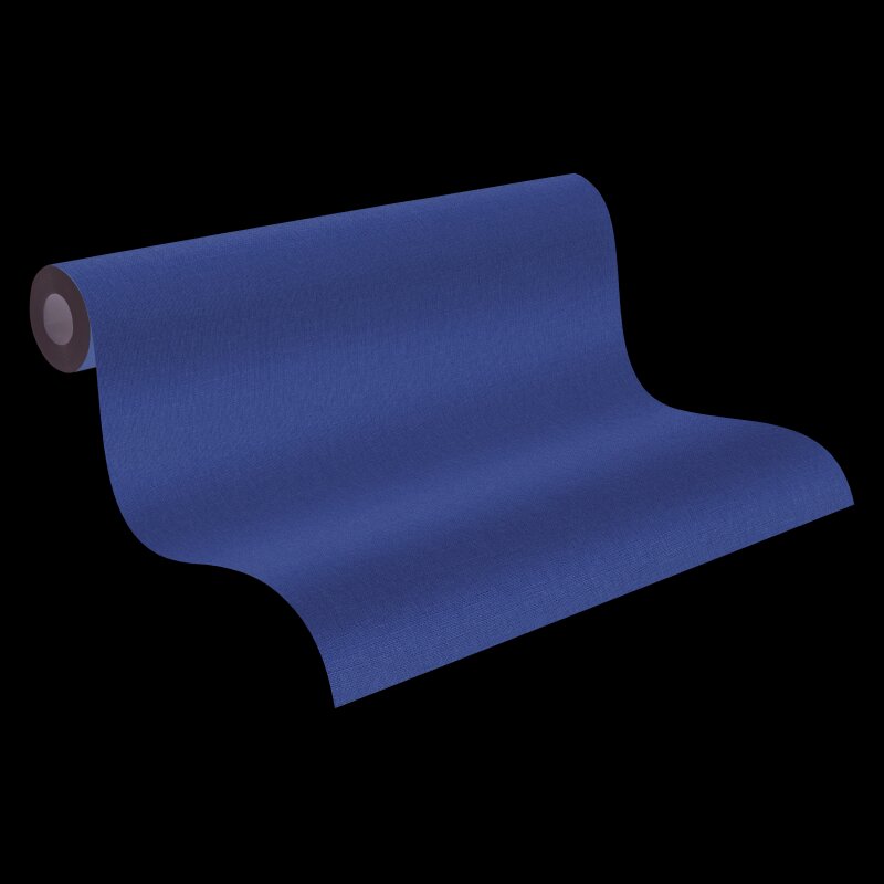 Vliestapete in Senfgelb mit feiner Textiloptik (399883)