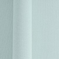 Vliestapete in Hellblau mit zarter Leinenstruktur (399889)